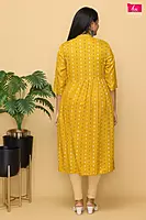 Rayan embroidery cord set  yellow (Pack of all sizes)