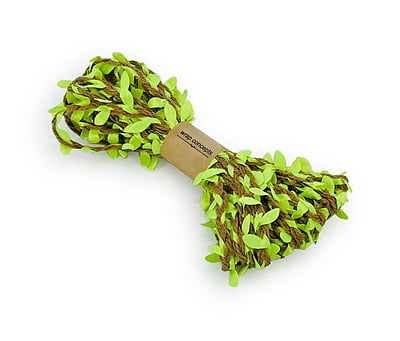 Jute & Leaf String - Green Jute & Leaf String - Green