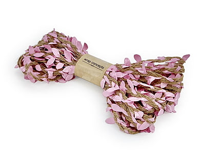 Jute & Leaf String - Green Jute & Leaf String - Green