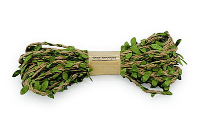 Jute & Leaf String - Green Jute & Leaf String - Green