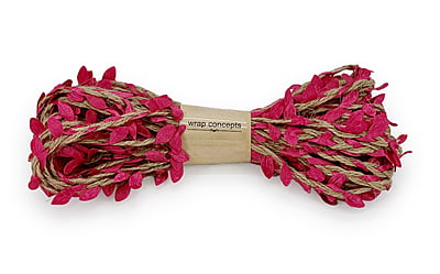 Jute & Leaf String - Multicolour Jute & Leaf String - Multicolour