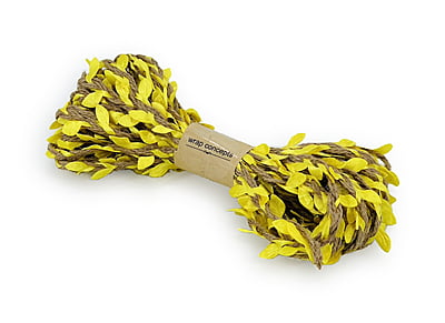 Jute & Leaf String - Green Jute & Leaf String - Green