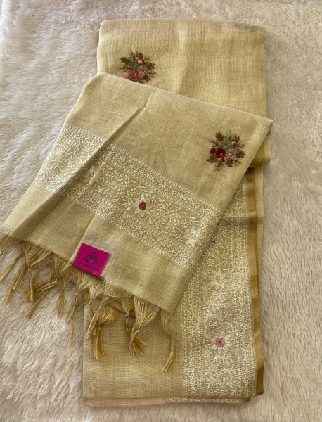 Amaya - The Line Saree in Thread Embroidery SWS39 Amaya - The Line Saree in Thread Embroidery SWS39