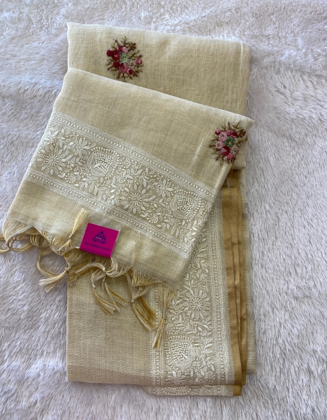 Amaya - The Line Saree in Thread Embroidery SWS39 Amaya - The Line Saree in Thread Embroidery SWS39
