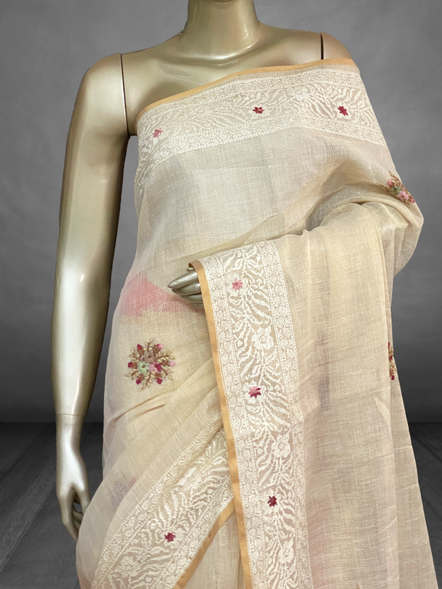 Amaya - The Line Saree in Thread Embroidery SWS39 Amaya - The Line Saree in Thread Embroidery SWS39