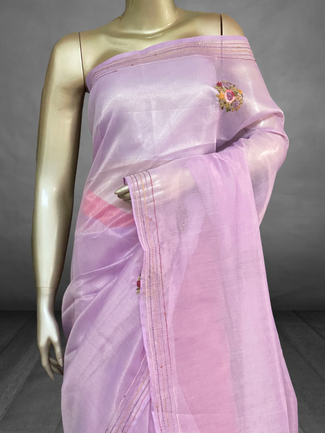 Amaya - The Line Saree in Thread Embroidery SWS39 Amaya - The Line Saree in Thread Embroidery SWS39