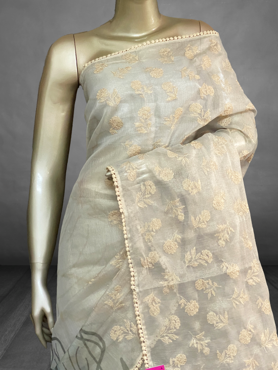 Nitara - The Kota Saree in Floral Thread Buttas SWS29