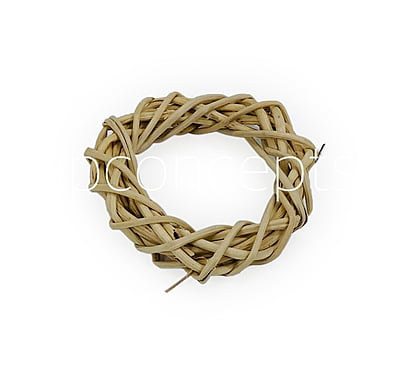 3" Natural Color Wooden Wreath Ring 3" Natural Color Wooden Wreath Ring