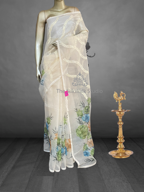 Nitara - The Kota Saree in Floral Digital Print SWS26
