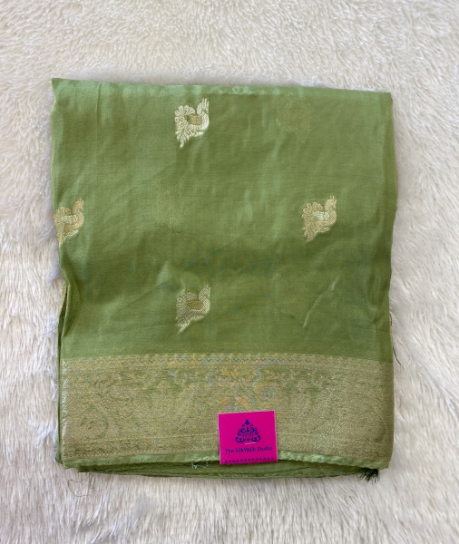 Bhavya - The Tissue Georgette Silk Saree SWS47 Bhavya - The Tissue Georgette Silk Saree SWS47