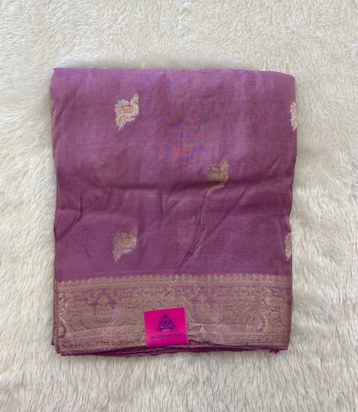 Bhavya - The Tissue Georgette Silk Saree SWS47 Bhavya - The Tissue Georgette Silk Saree SWS47