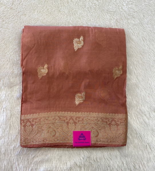Bhavya - The Tissue Georgette Silk Saree SWS47 Bhavya - The Tissue Georgette Silk Saree SWS47