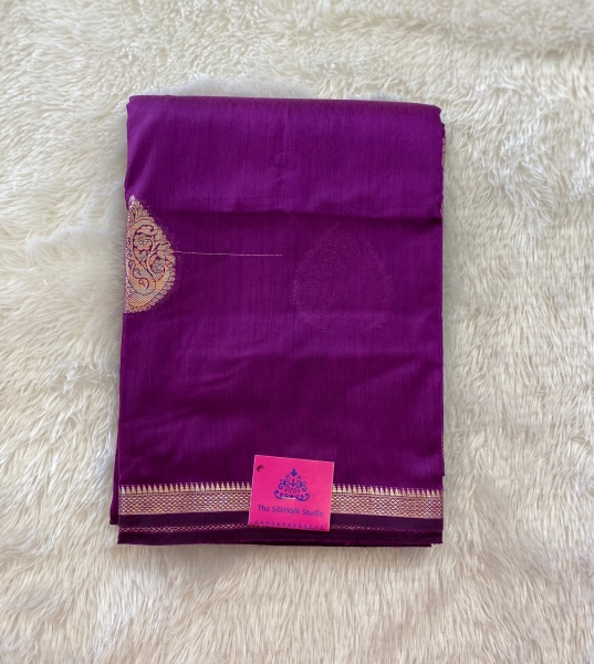 Dakshayani - The Silk Cotton Saree in Butta SWS43 Dakshayani - The Silk Cotton Saree in Butta SWS43