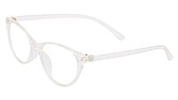 Female Large Cat Eye Spectacle Frame. Transparent Frame Female Large Cat Eye Spectacle Frame. Transparent Frame