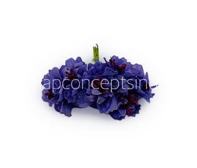 Carnation on Stick with Pollen – Dark Purple Carnation on Stick with Pollen – Dark Purple