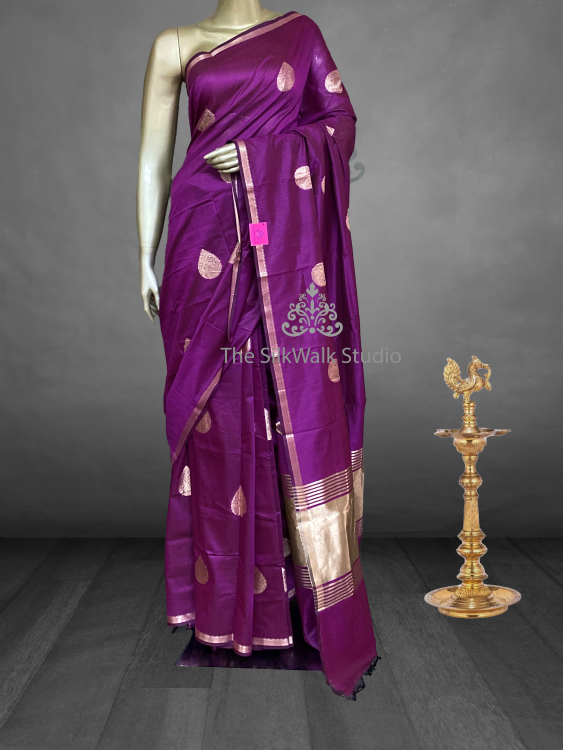 Dakshayani - The Silk Cotton Saree in Butta SWS43 Dakshayani - The Silk Cotton Saree in Butta SWS43