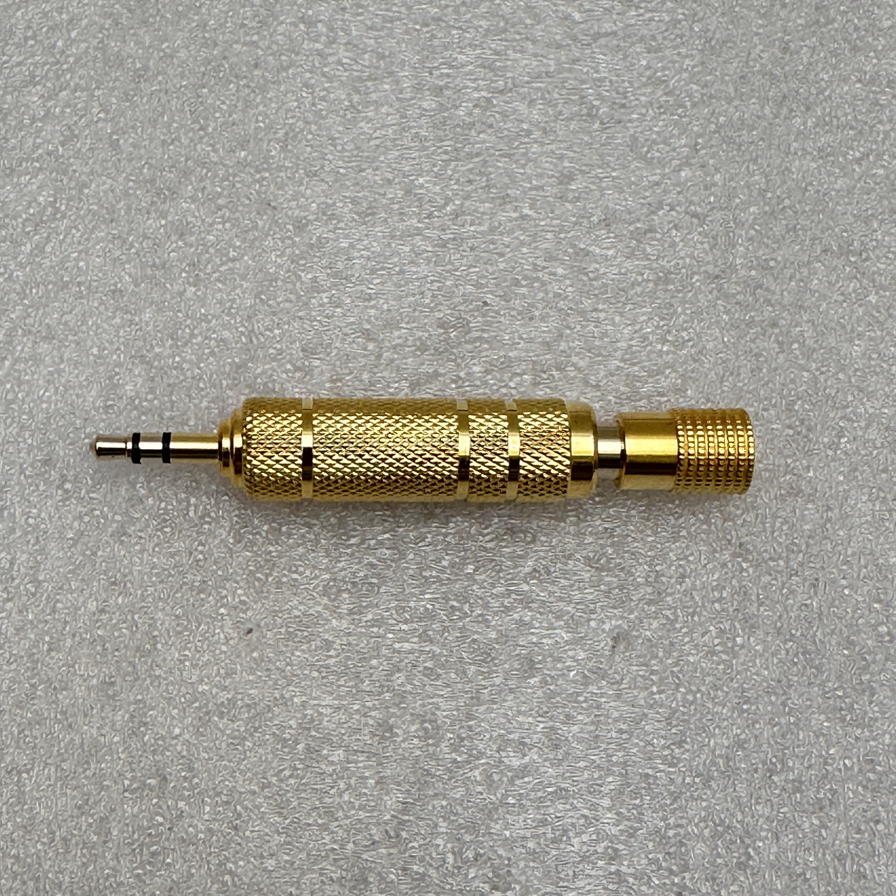 Premium Gold-Plated TRS Audio Adapter Plugs - TRS-2PLG Premium Gold-Plated TRS Audio Adapter Plugs - TRS-2PLG