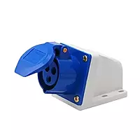16A Industrial Wall Mount Type Socket - 3 Pin 16A Industrial Wall Mount Type Socket - 3 Pin