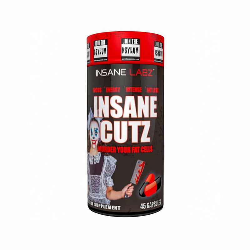 Insane Cutz (Murder Your Fat Cells), 45 Capsules Insane Cutz (Murder Your Fat Cells), 45 Capsules