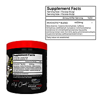 INSANE LABZ PSYCHOTIC RED PREWORKOUT 220gms