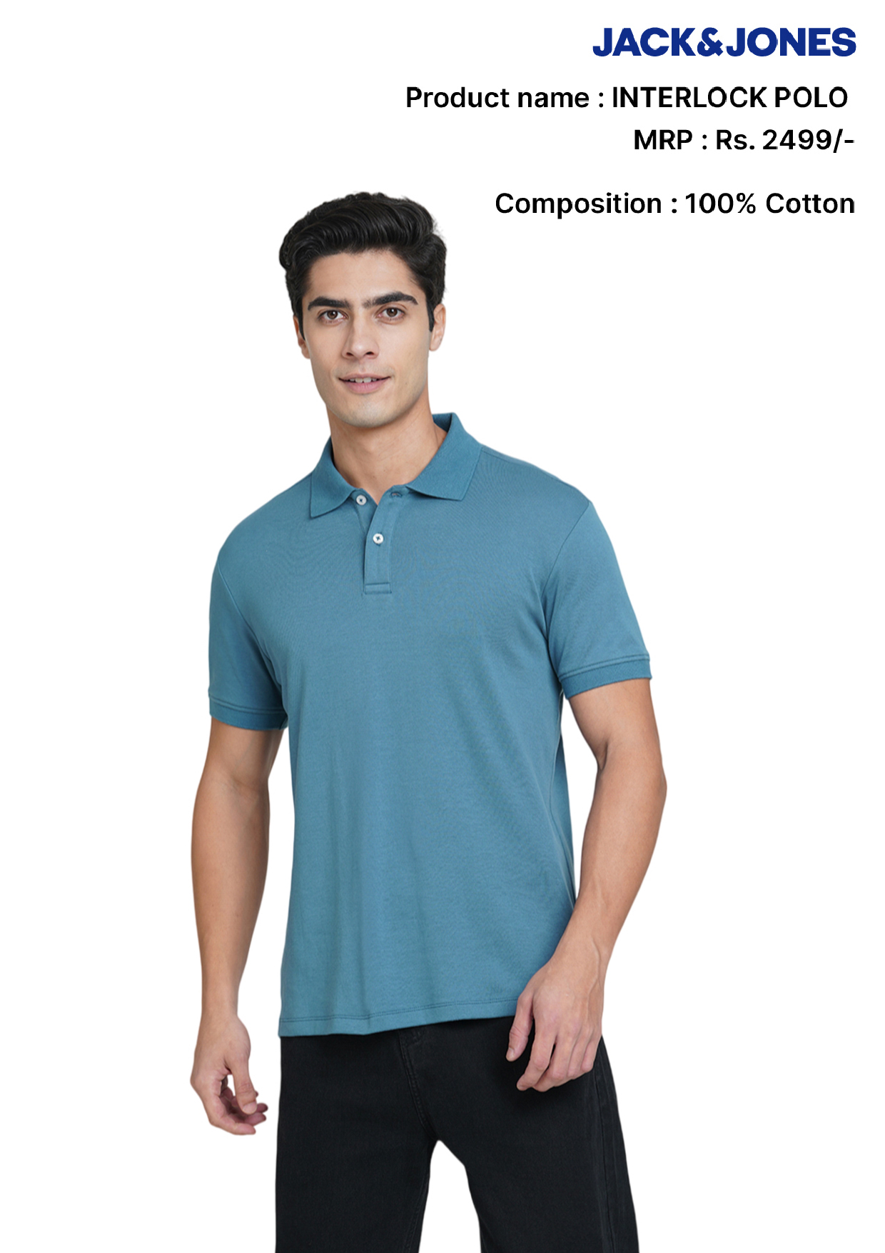 Jack & Jones Interlock Polo T- Shirt