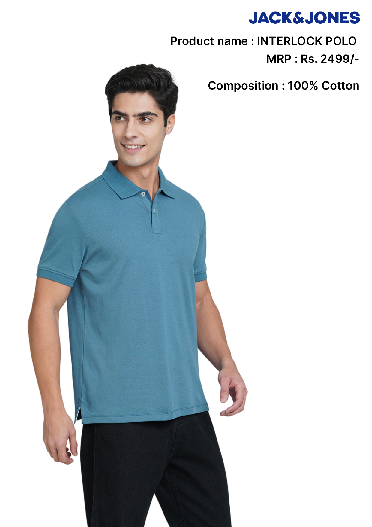 Jack & Jones Interlock Polo T- Shirt