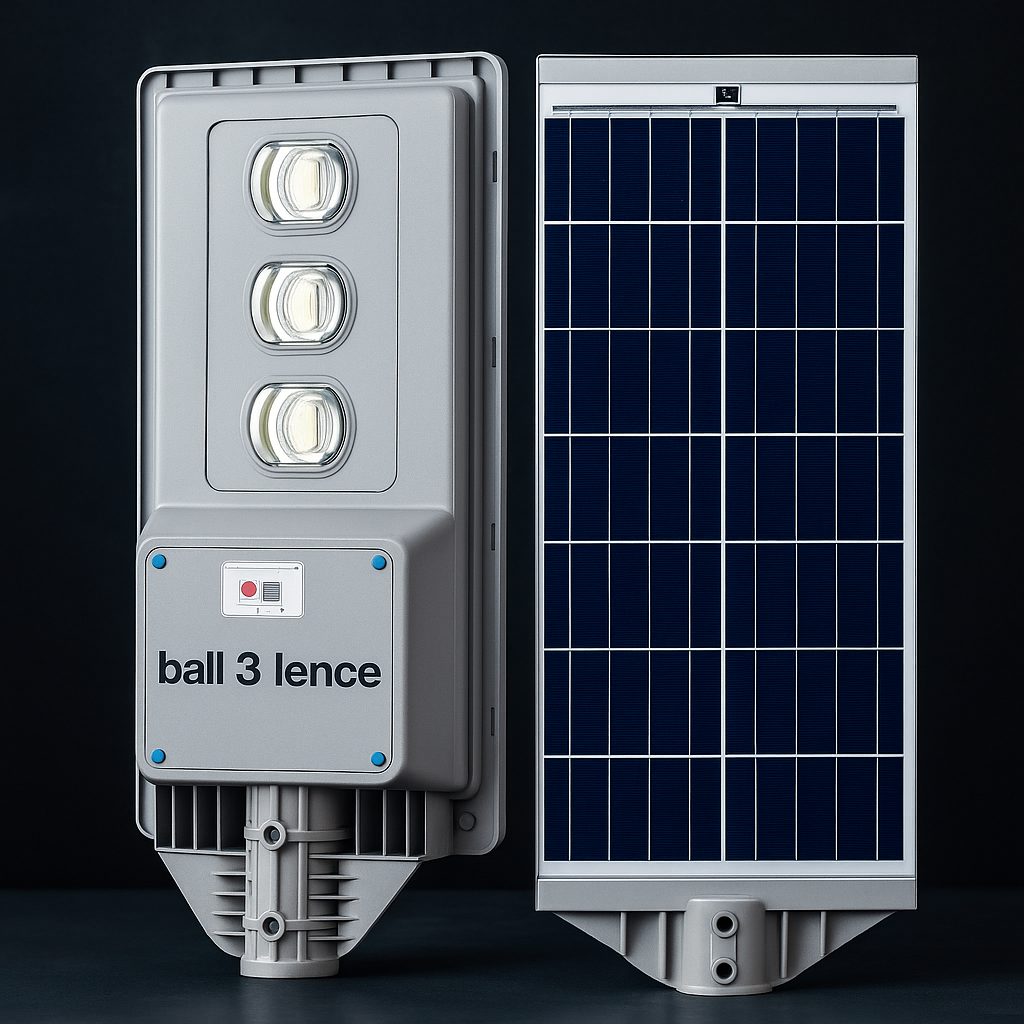 3 Ball lence solar street light Street Light Outdoor, | All in One Water-Proof with Remote Control 3 Ball lence solar street light Street Light Outdoor, | All in One Water-Proof with Remote Control