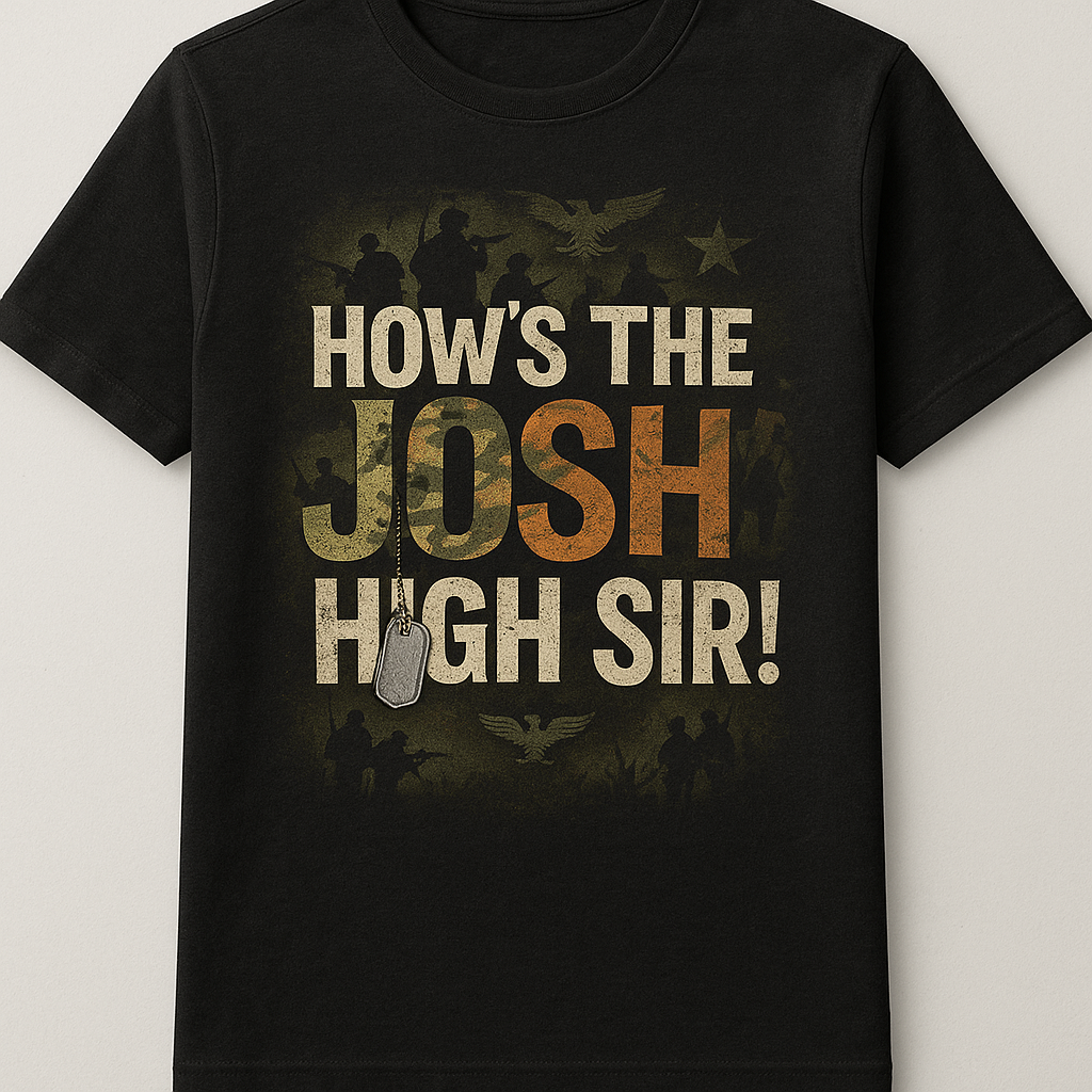 Josh Aur Jazba Indian Army T-Shirt | Dil Se Fauji! | Patriotic T-Shirt for Men Josh Aur Jazba Indian Army T-Shirt | Dil Se Fauji! | Patriotic T-Shirt for Men