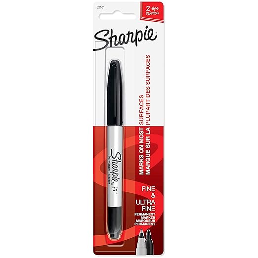 Sharpie Twin Tip, Fine And Ultra Fine Points Open Stock