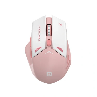Portronics Vader Pro Wireless Gaming Mouse with 2.4 GHz Receiver, 6 Buttons, Thumb Support, High-Precision Tracking, Ergonomic Comfort, Adjustable Optical DPI for Laptop, PC, Mac Portronics Vader Pro Wireless Gaming Mouse with 2.4 GHz Receiver, 6 Buttons, Thumb Support, High-Precision Tracking, Ergonomic Comfort, Adjustable Optical DPI for Laptop, PC, Mac