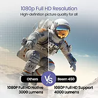 with 1080p Full HD Resolution, Built-in Streaming Apps (Netflix, Prime Video, Hotstar), 4000 Lumens, Screen Mirroring, 5 Watt Speaker (Grey) with 1080p Full HD Resolution, Built-in Streaming Apps (Netflix, Prime Video, Hotstar), 4000 Lumens, Screen Mirroring, 5 Watt Speaker (Grey)