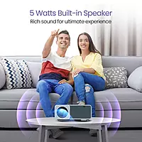 with 1080p Full HD Resolution, Built-in Streaming Apps (Netflix, Prime Video, Hotstar), 4000 Lumens, Screen Mirroring, 5 Watt Speaker (Grey) with 1080p Full HD Resolution, Built-in Streaming Apps (Netflix, Prime Video, Hotstar), 4000 Lumens, Screen Mirroring, 5 Watt Speaker (Grey)