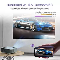 with 1080p Full HD Resolution, Built-in Streaming Apps (Netflix, Prime Video, Hotstar), 4000 Lumens, Screen Mirroring, 5 Watt Speaker (Grey) with 1080p Full HD Resolution, Built-in Streaming Apps (Netflix, Prime Video, Hotstar), 4000 Lumens, Screen Mirroring, 5 Watt Speaker (Grey)