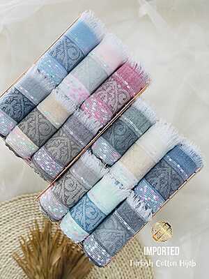 Imported Premium Turkish Cotton Hijabs