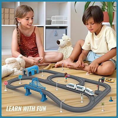 India City Trainset - 91 Pcs India City Trainset - 91 Pcs