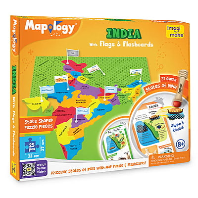 India Map with Flash Cards India Map with Flash Cards