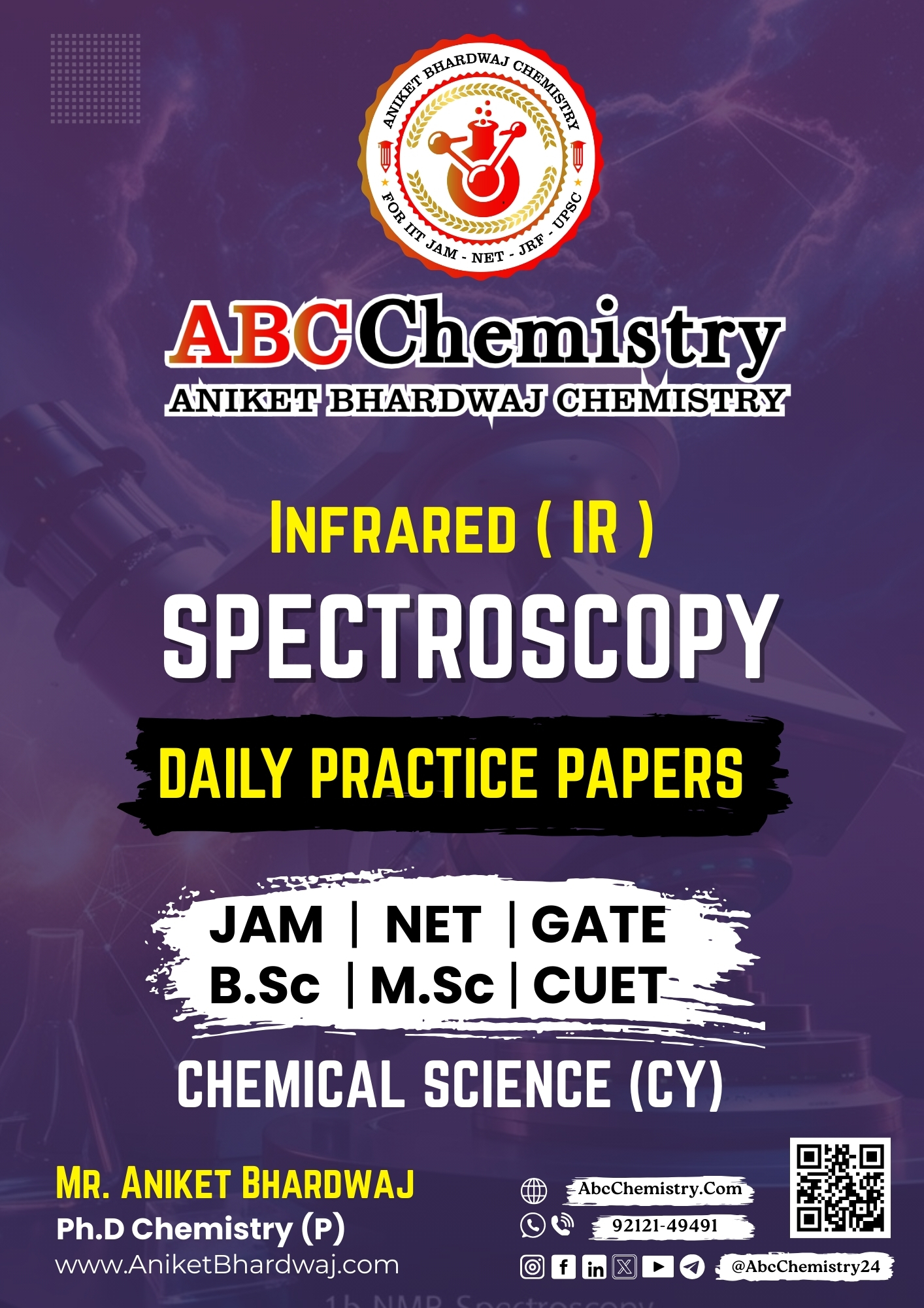 Infrared ( IR ) SpectroScopy Study Material