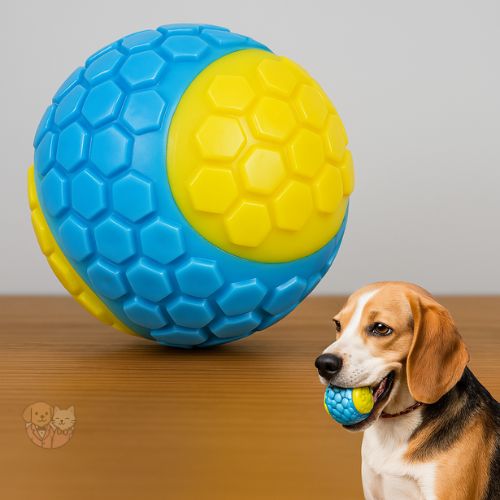 Interactive Sound Ball Toy โ Squeaky & Fun Play Ball for All Dog Breeds Interactive Sound Ball Toy โ Squeaky & Fun Play Ball for All Dog Breeds
