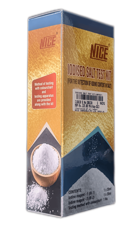 Iodised Salt Test Kit 100Test NICE