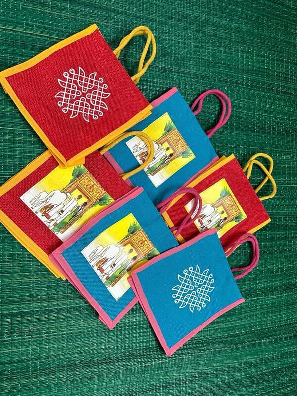 House Warming Jute Bags