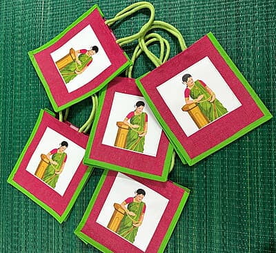 Baby Shower Jute Bag 1