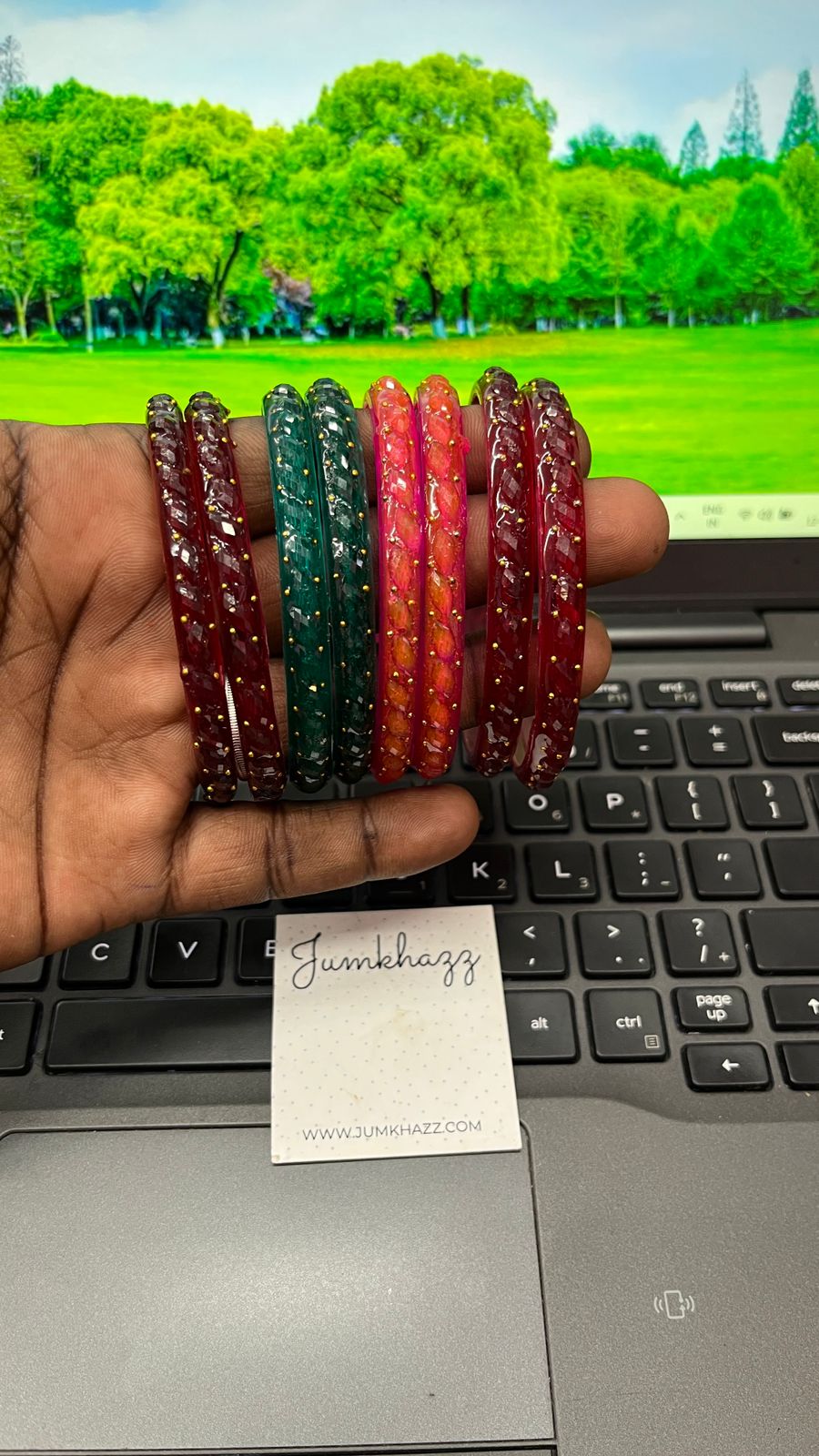 Raindrop Kada Bangle(JBAN113) 2.10