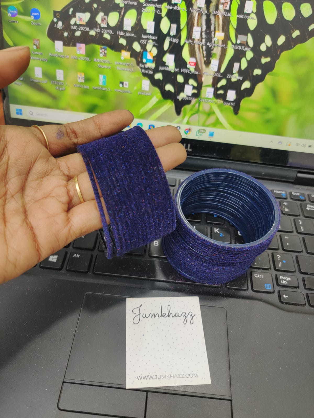 Velvet Bangle JBAN35 set of 36