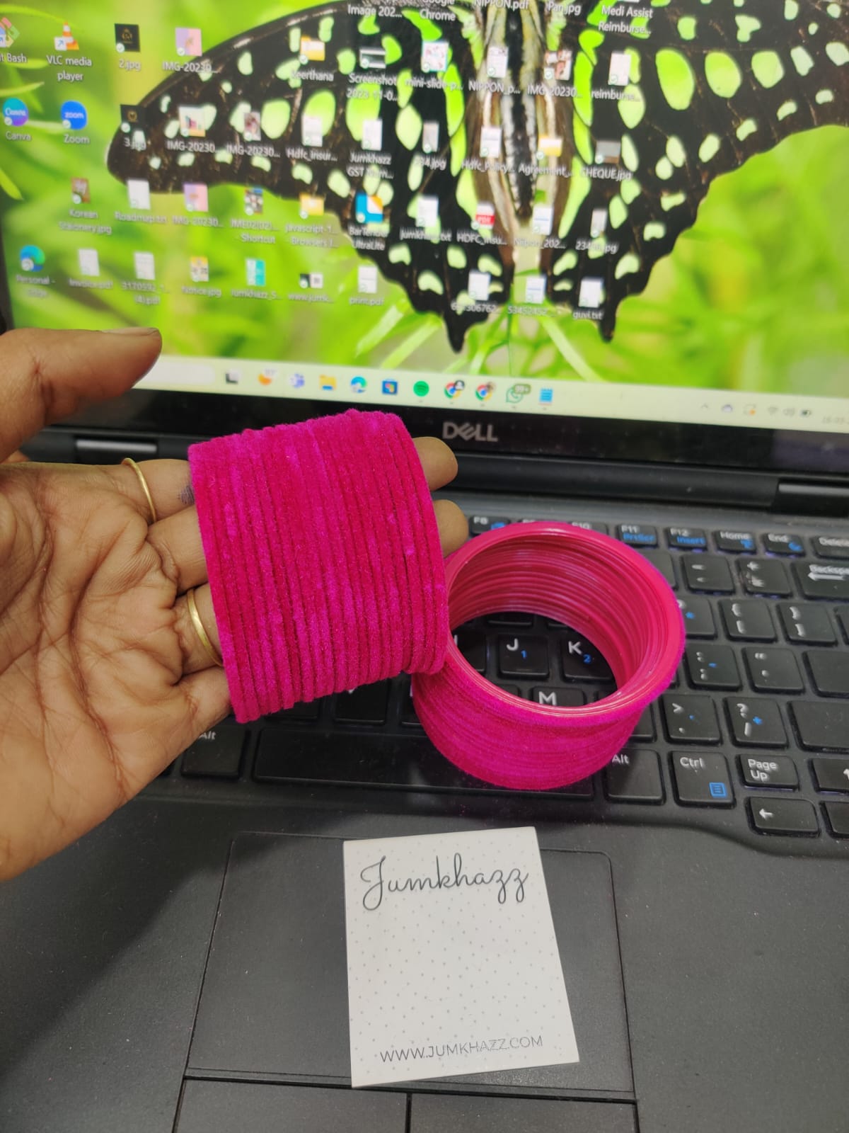 Velvet Bangle JBAN35 set of 36