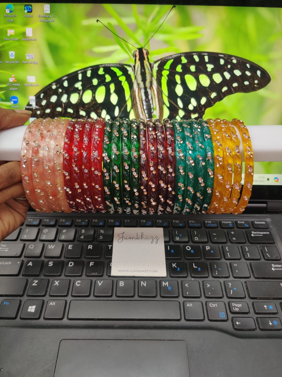 2.10 glass bangle JBAN50