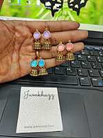 Colorful Small Antique Jumkha (JBF259)