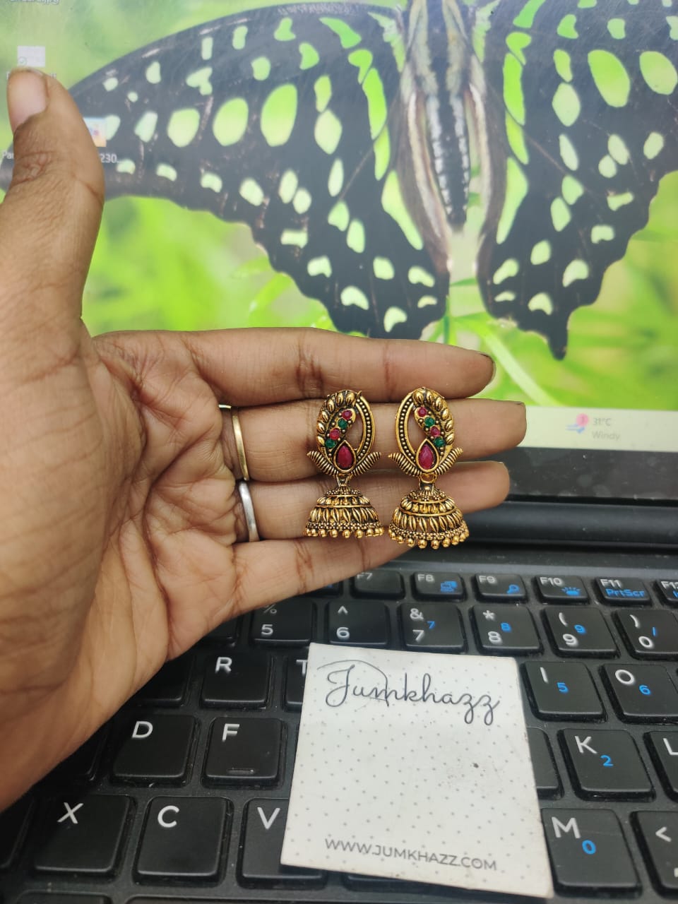 Antique Small Jumkha (JBF544)