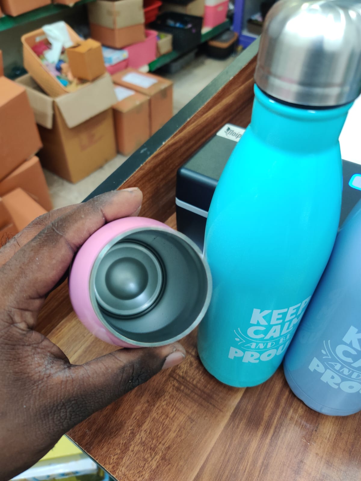 steel water bottle JBL14