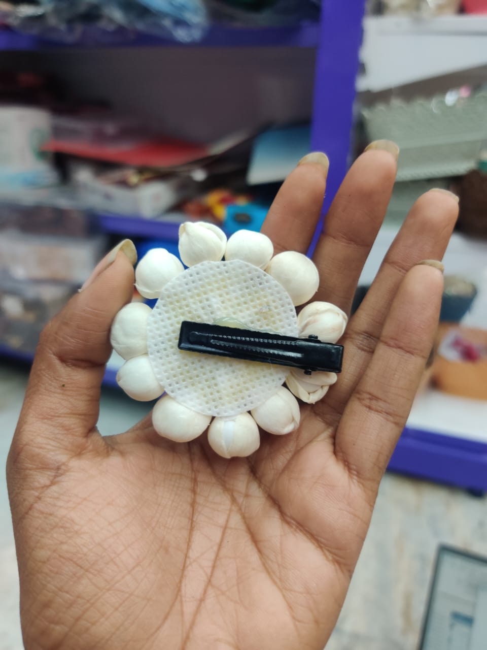 Alligator clip JCL221 without golden beads