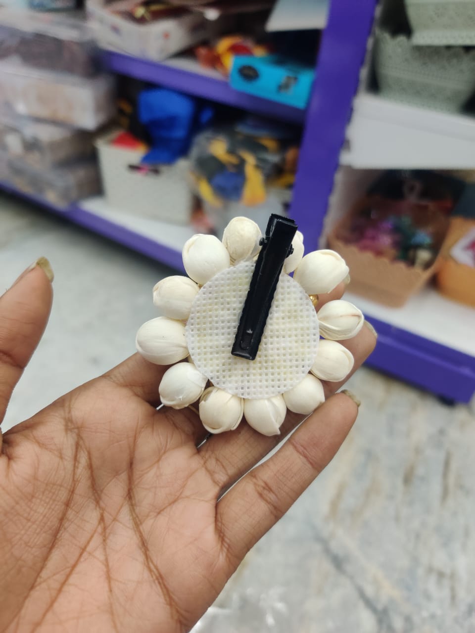 Alligator clip JCL221 without golden beads